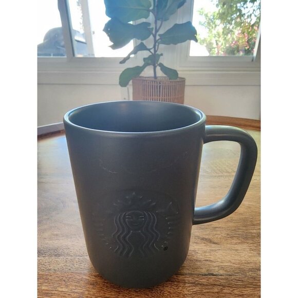 2022 STARBUCKS Earth Day Recycled Ceramic Matte Coffee Cup Tea Mug | 16oz - Picture 2 of 5